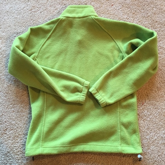 Columbia Fleece Green Jacket size Small - Picture 4 of 5